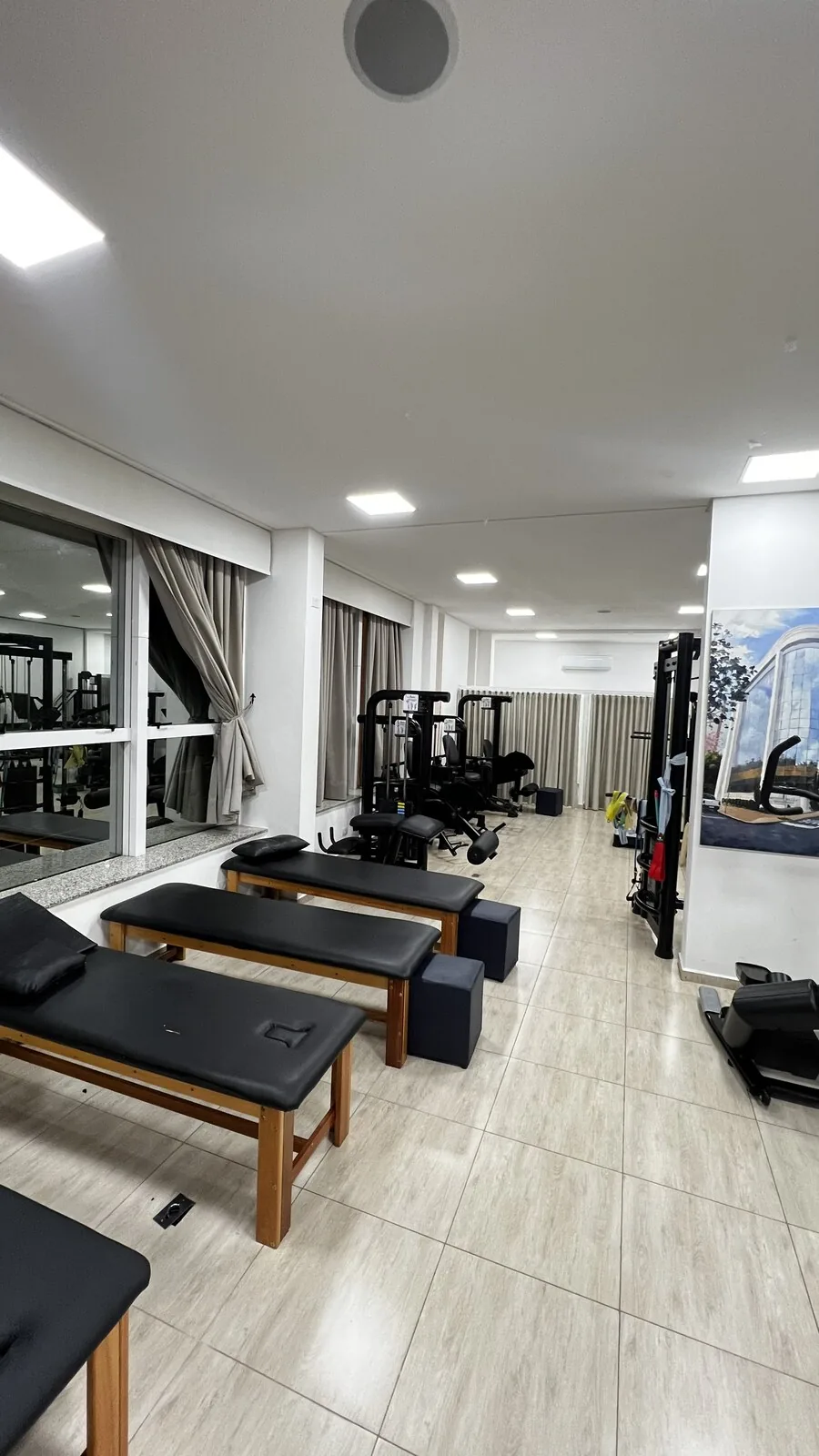 Espaço de Pilates do Instituto